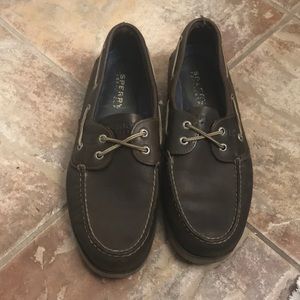 Men’s Sperry Boat Shoes - dark brown